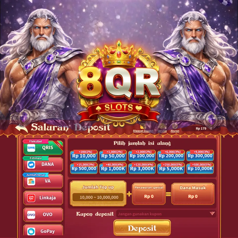 8QR Masuk